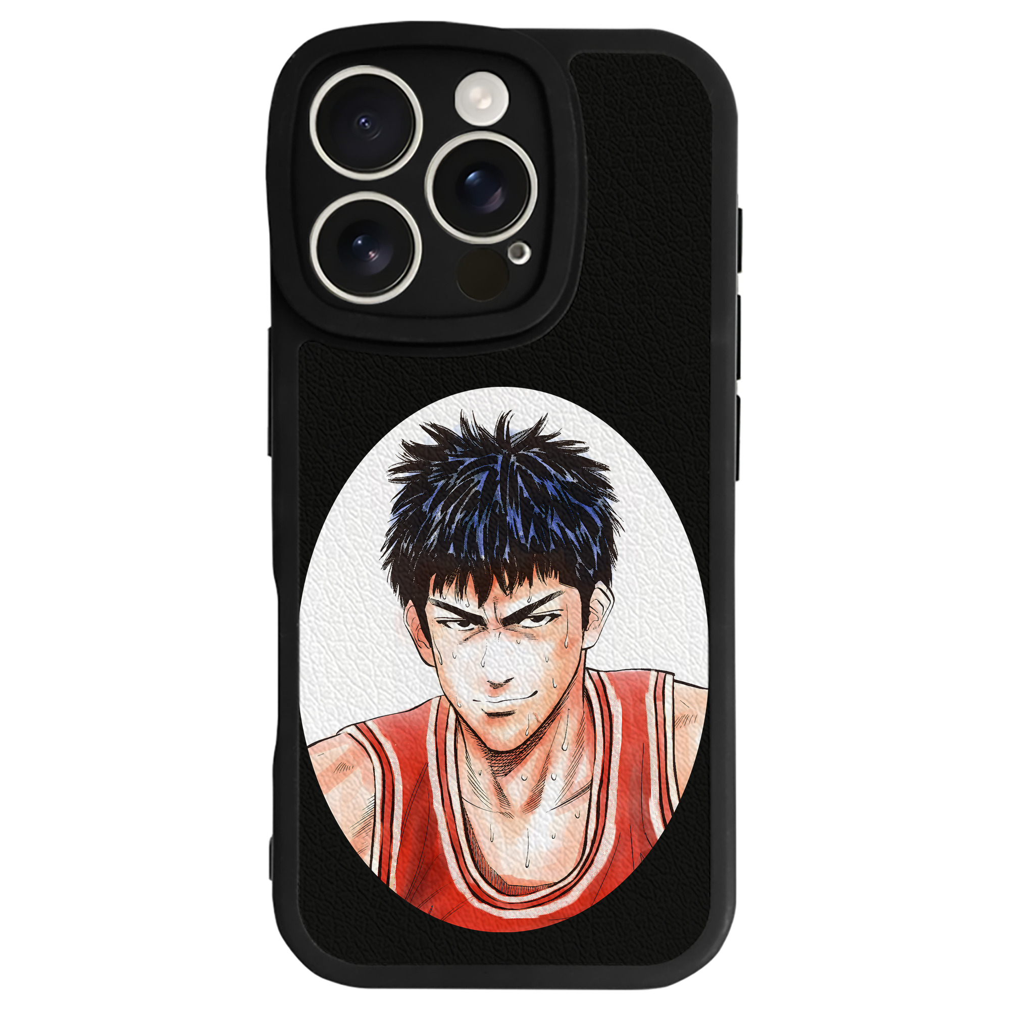 （画像用） SLAM DUNK／スラムダンク 【iPhone 16シリーズ対応】シリコンスマホケース（レザー調） 材質：シリコン